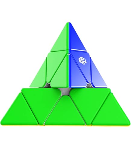 Pyraminx Speed Puzzle Cube 3x3, Triangulär Pyramid Magic Cube Mag