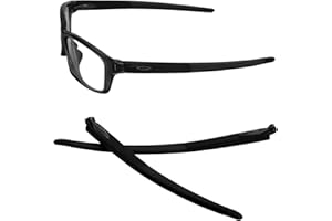 GOHIN Replacement Temples Arms Legs Satin Black For Oakley Crosslink Pitch Glasses - Black
