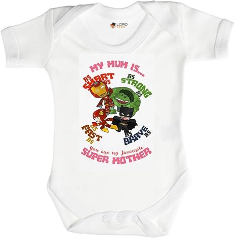 superhero baby grow