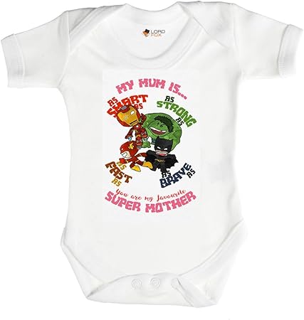 superhero baby grow