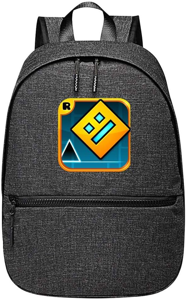 Primary and Secondary School Backpack,Geometry Transparent Dash Large Capacity Student Bag Travel Laptop Backpack