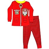 Paw Patrol Boys Marshall, Rubble, Chase and Skye Pajama Set (US, Age, 3 Years, Red)