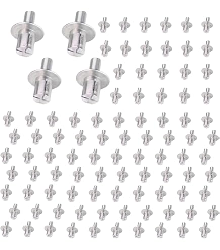 Other - Aluminum Core Rivets With Round Head, Knock Type Expansion Aluminum Rivets Half Round Head Aluminum