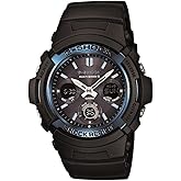Casio AWG-M100A-1ACR G-Shock AWGM100A-1A Men's Tough Solar Black Resin Sport Watch