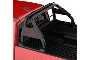 KURMT Truck Bed Roll Bars for Mid-Size Trucks, Roll Bar Sport Bar Chase Racks for Toyota Tacoma 05-23, Gladiator JT 18-23, Chevy Colorado & GMC Canyon 04-23, Frontier 05-23, Ridgeline 06-23