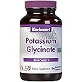 BlueBonnet Albion Potassium Glycinate Vegetarian Capsules, 99 mg, 90 Count