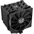 Scythe Mugen 6 CPU Air Cooler, Intel LGA1700, LGA1151, AMD AM5, AM4 Support,120mm, Single Tower, Aluminium Top Cover (Mugen 5 Rev.C Black Edition)