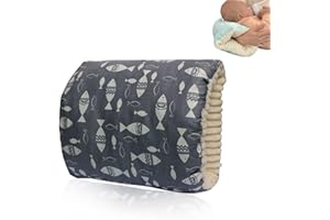 Hewmaw Nursing Pillow,Breastfeeding Pillow,Cozy Cradle, Cozy Cradle Pillow, Cozy Cradle Arm Pillow, Soft Nursing Arm Pillow, Head Support Pillow for Breastfeeding Crown, Medium, Fish