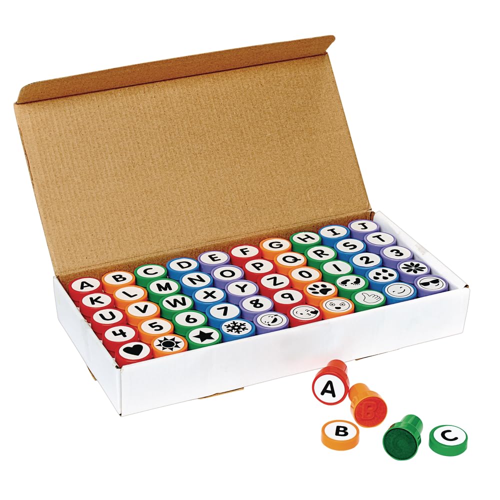 Colorations Letters & More Self Stampers, Set of 50, Emoji, Multi-Pack, Assorted Colors, DIY Craft for Kids, Arts & Crafts, Language, Self Inking, Party Gifts, Screen-Free Activity Colorations Letters & More Self Stampers, Set of 50, Emoji, Multi-Pack, Assorted Colors, DIY Craft for Kids, Arts & Crafts, Language, Self Inking, Party Gifts, Screen-Free Activity