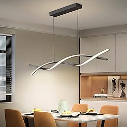 Matven Modern Ceiling Pendant Light, Dimmable LED