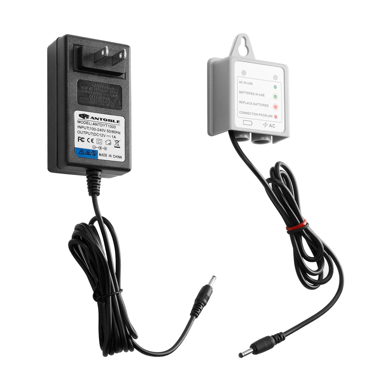 Photo 1 of 169031 AC Power Cord Adapter for Moen MotionSense, AC Adapter and Power Splitter Kit Replacement for Moen AC Adapter,Compatible with 7594E, 7185E, 7565E, S72308E Series Faucets