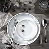 Corelle-Tableware-Set-Glass-Mystic-18-Piece Corelle 18-piece Dinner Set, Mystic Grey, Service for 6, Chip Resistant Dinnerware, includes 26cm dinner plates, 17cm…