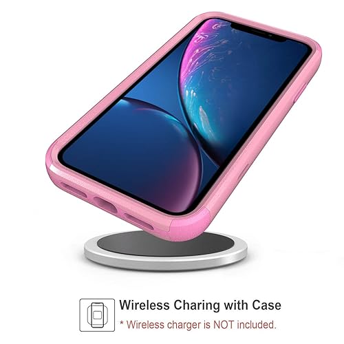 STORM BUY Compatible for Apple iPhone XR Case, Pink Cute Women