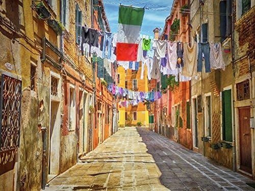 Laundry Picture Decor Italy Wall Art Venice Wall Décor Venice Italy Travel Picture Large Wall Art Laundry Room Living Room Family Room Office Wall Art Decor