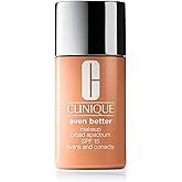 Clinique Even Better Makeup Medium Coverage Foundation Broad Spectrum SPF 15 | Evens Skin Tone + Reduces Dark Spots