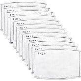 Cherislpy 10pcs PM2.5 Activated Carbon Filter Mouth Mask Filters