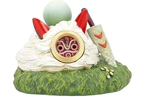 Studio Ghibli - Princess Mononoke - Upon San's Mask, Benelic Statue Desk Clock