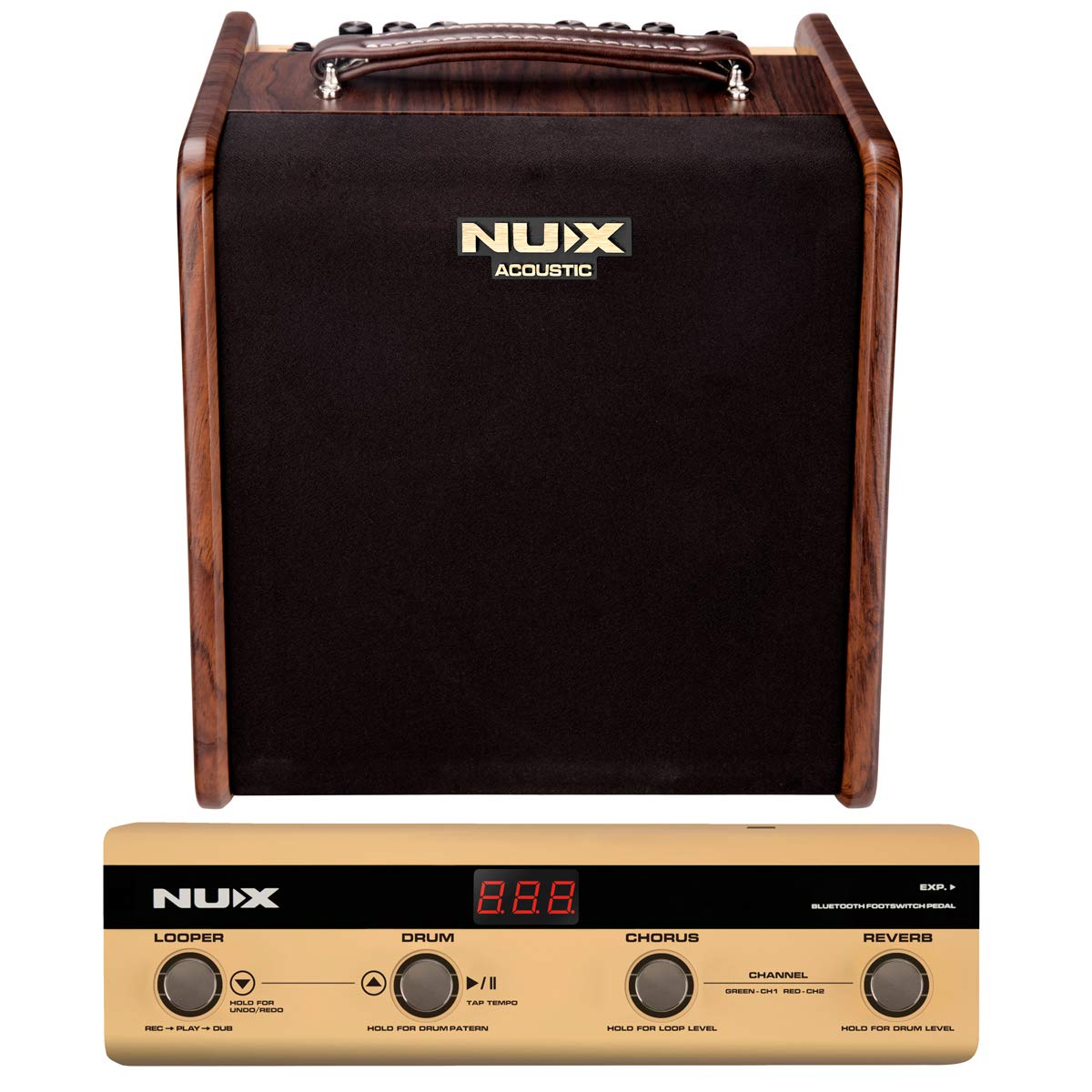 Buy NUX Stageman 50 Watt Acoustic Guitar Amplifier with Bluetooth