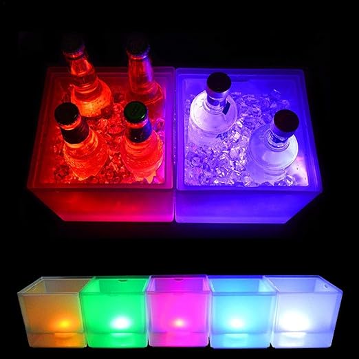 lighted ice bucket