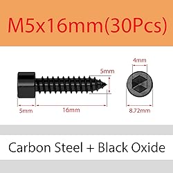 MOOPW Speaker Self Tapping Screws - Level 8.8