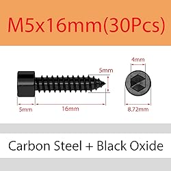 MOOPW Speaker Self Tapping Screws - Level 8.8