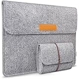 Inateck 12-Inch New MacBook Sleeve Case Cover Bag for Apple Macbook 12" with Retina Display, Gray