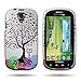 CoverON WHITE Hard Snap-On Cover Case with PINK BLUE LOVE TREE Design for Samsung I415 Galaxy Stratoshere II 2 Verizon With PRY- Triangle Case Removal Tool [WCA688]