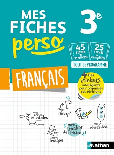 Download Mes fiches perso Français 3e - Révisions brevet 2020 (2) PDF