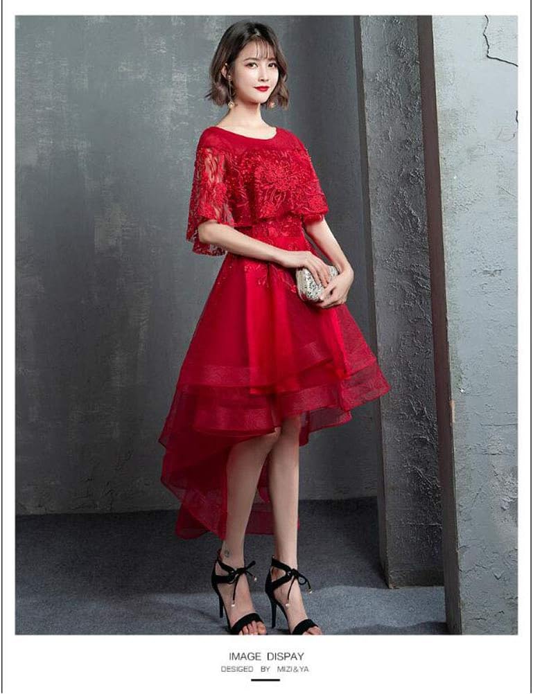 red holiday cocktail dress