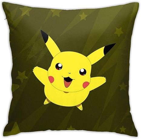 Amazon 枕カバー ポケットモンスター ピカチュウ 抱き枕カバー クッションカバー 抱き枕 カークッション 防ダニ 抗菌 防臭 洗える 肌に優しい ファスナー式 柔らかい ソファ背当て 家庭用 おしゃれ 45 45cm 抱き枕 オンライン通販