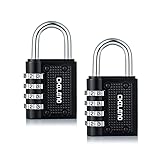 Combination lock 2 Pack Set Chileno 4 digit Padlock