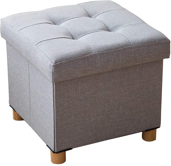 AJH Würfelförmige Aufbewahrungshocker, Fußstützenhocker Osmanischer