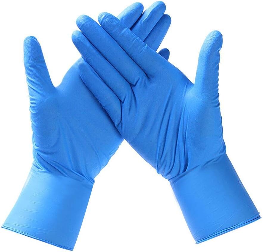 aihihe Gloves Disposable Nitrile Gloves, Powder Free, Latex Rubber Free, Disposable Gloves โ Exam Gloves, Food Safe, Healthcare, Convenient Dispenser Pack of 20/50/100
