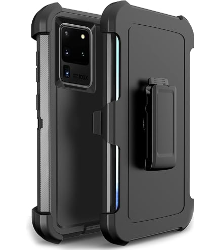 Amazon.com: Samsung Galaxy S20 Ultra Case, Rugged Protective Cover