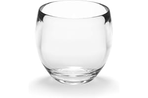 Umbra Droplet Tumbler Durable Acrylic Bathroom Accessories Holder - Modern Functional Clear Glass Tooth Brush Organizer - Per
