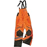 Ergodyne GloWear 8928 Insulated Thermal Bib Overalls, High Visibility, Weather-Resistant