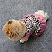 Howstar Pet Shirt, Cute Leopard Summer Pet Puppy Dress Small Dog Cat Pet Clothes (S)