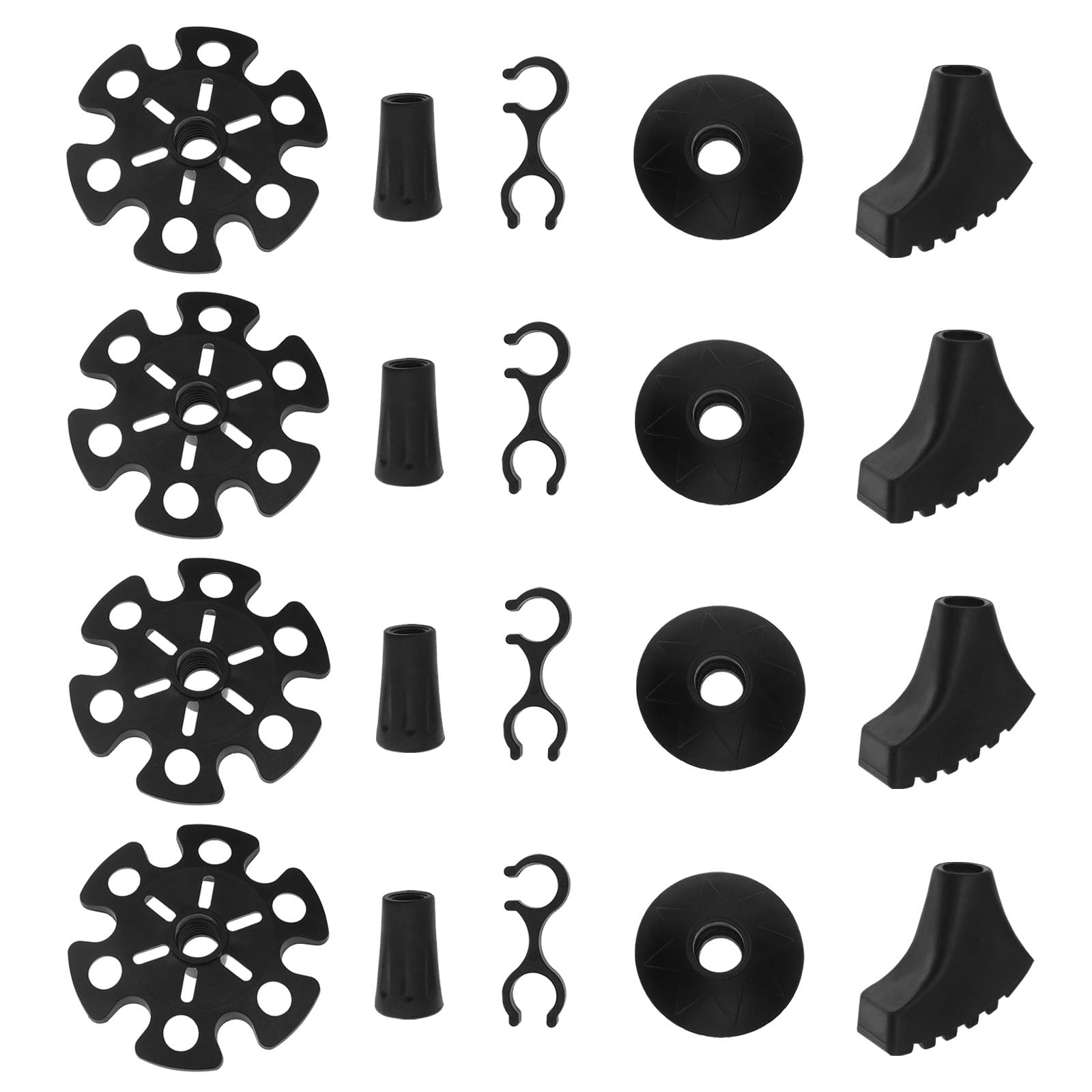 VGOL 20pcs Hiking Pole Accessories Hiking Stick Accessories Trekking Pole Accessories Climbing Stick Accessories Replacement Trekking Stick Protective Accessory