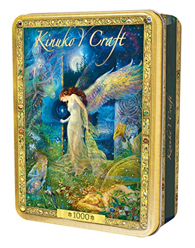 MasterPieces Elfland - Woman with Wings 1000 Piece Tin Box Jigsaw Puzzle by Kinuko Craft