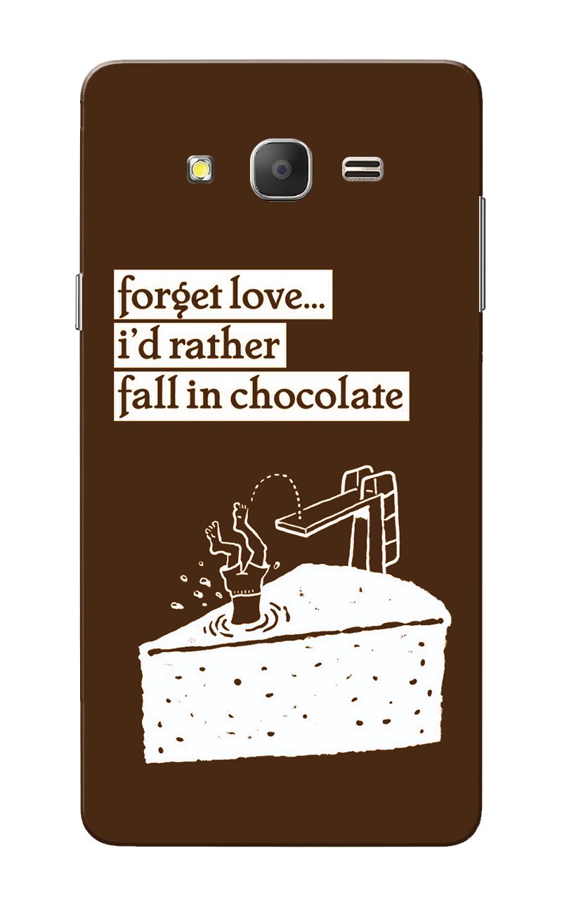 Caseria Fall In Chocolate Slim Fit Hard Case Cover Samsung