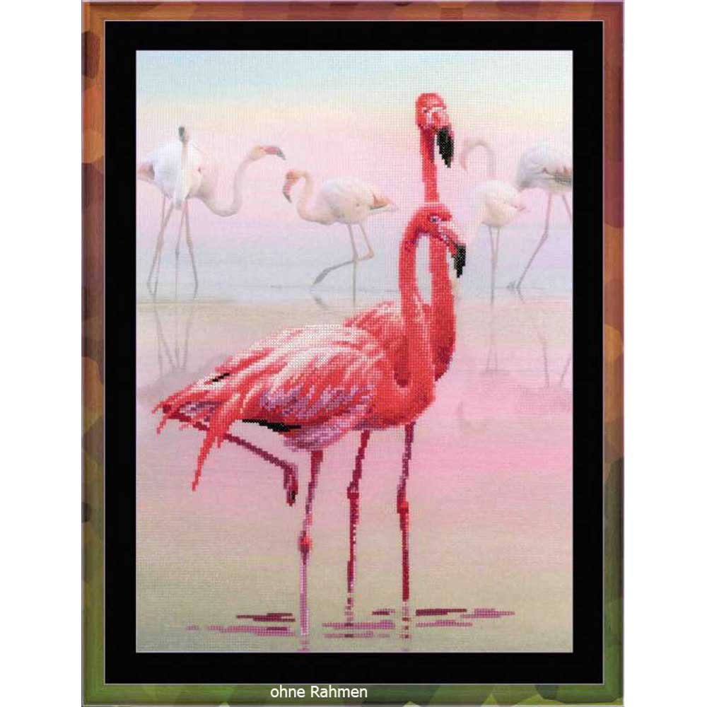 Riolis Cross Stitch Flamingo