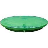 TUF-Tite 24" Heavy Duty Flat Riser Lid for TUF-Tite Risers or Corrugated Pipe Risers, Green