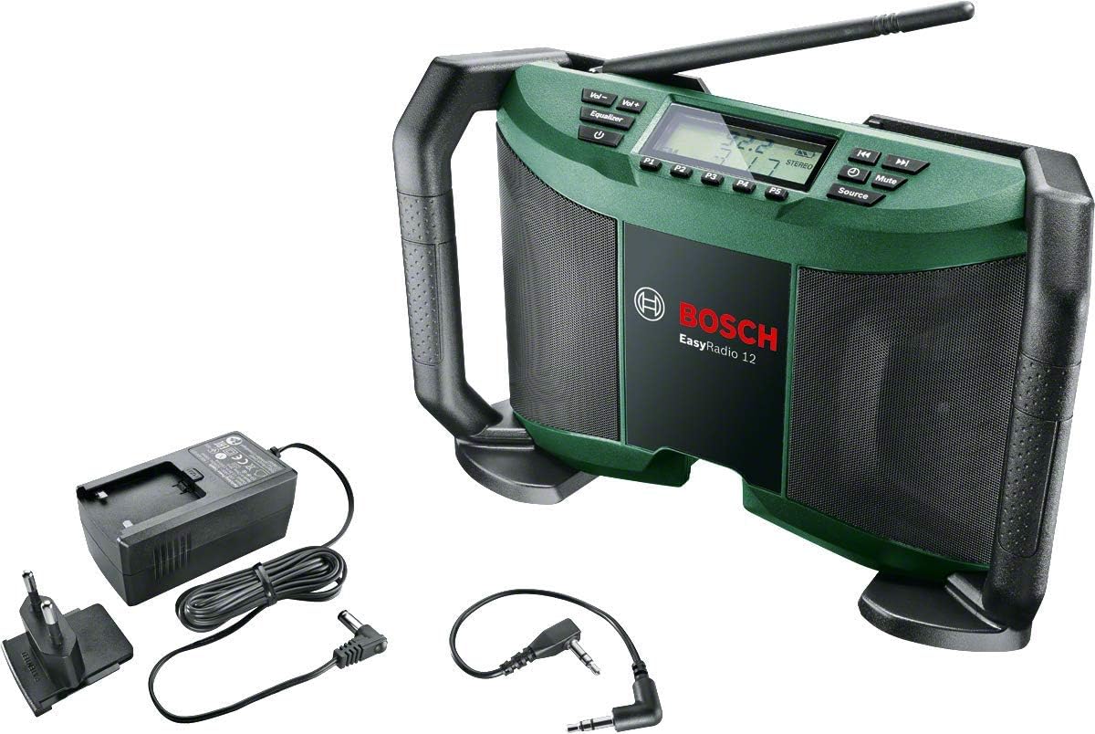 Bosch Radio a batería EasyRadio 12 (Sin batería, Sin cargador, Power