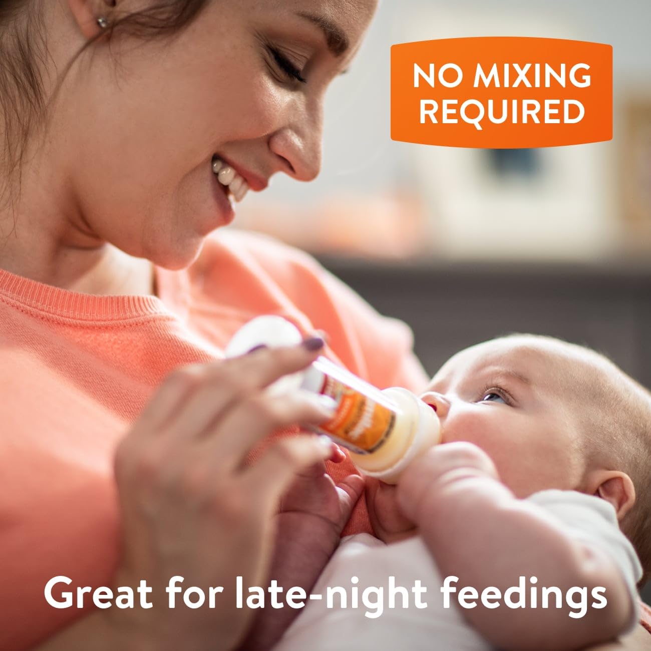 Similac 360 Total Care Sensitive Infant Formula for Fussiness & Gas Due to Lactose Sensitivity, Has 5 HMO Prebiotics, Baby Formula, Ready to Feed, 2-fl-oz Bottle, Pack of 12