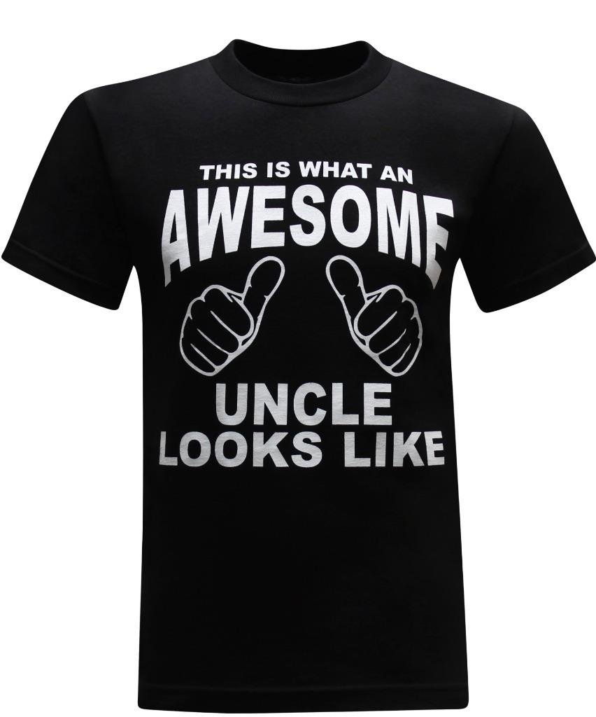 This Is What An Awesome Uncle Looks Like Funny T-shirt