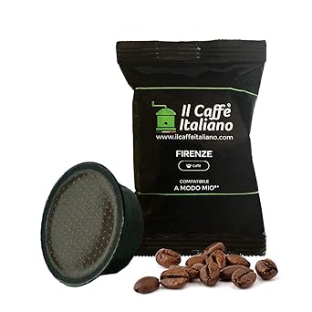 100 Firenze Kaffee kapseln - A Modo Mio Kompatible kapseln - Il Caffè Italiano