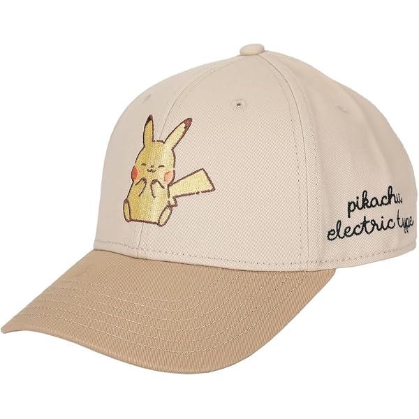 Amazon.com: Bioworld Pokemon Chibi Pikachu Women's Green Baseball