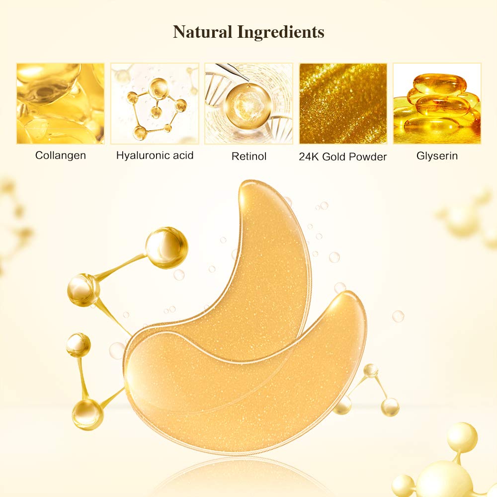 15 Pairs Collagen Eye Mask, Hydrogel Under Eye Patch Skin Care Eye Treatment Mask for Puffy Eyes Dark Circles Corrector Used for Under Eye Bags Anti Aging Mask Gift …