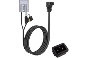 JACENERGY Anderson 50A Plug to Power Cord Cable for 12 Volt Refrigerator 12V Fridge Freezers RV Refrigerator Portable Refrigerator Portable Freezer Compressor Electric Cooler