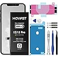 MOVFST Replacement Battery for iPhone 12/12 Pro,4000mAh Li-ion Polymer High Capacity Battery Fit for iPhone 12/12 Pro Model A2172 A2402 A2403 A2404 with Repair Tool Kits
